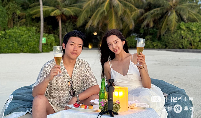 찬미(임도화) ♥ 송의환 (두바이, 몰디브)